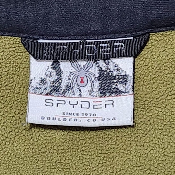 Spyder Men's Green and Black Performance Jacket - Picture 5 of 8